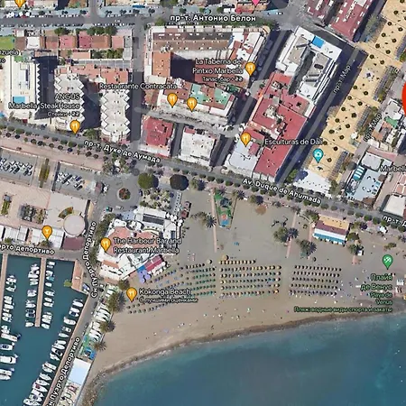 Beachfront 1Br Apartment In Center Of Marbella! Exterior photo